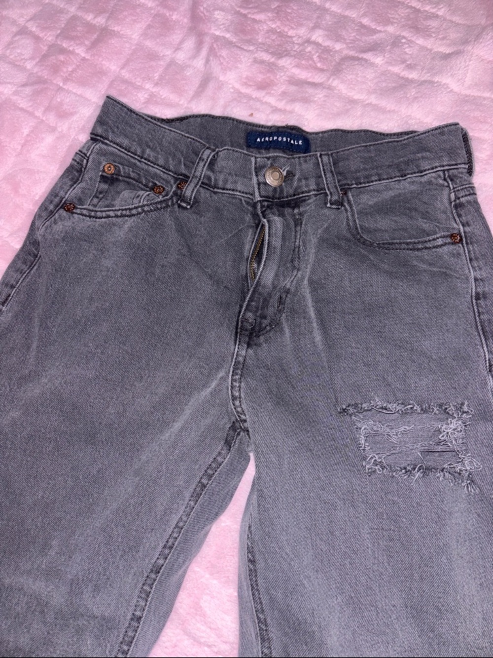 Aeropostale women Gray Jeans